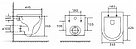Подвесной унитаз AV Engineering Comfort X1 AVWHR203X1, фото 4