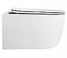 Подвесной унитаз Roxen Vortex Tornado 530160-01 Rimless Soft Close, фото 3