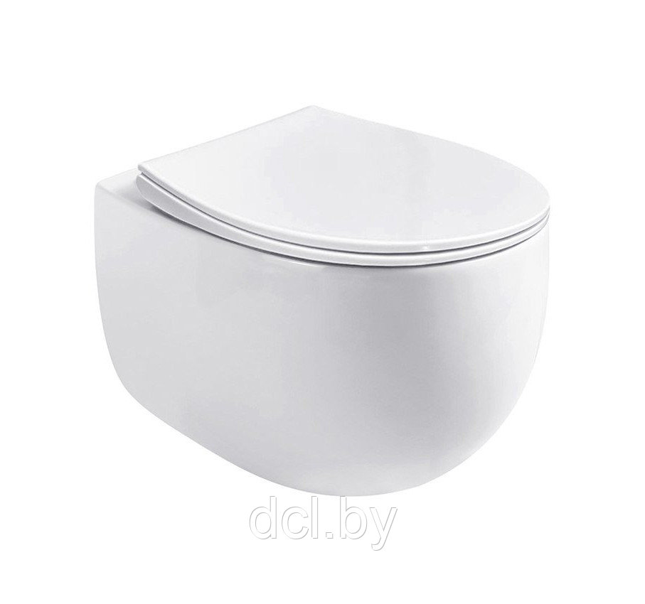 Подвесной унитаз Roxen EGG 530170-01 Rimless Soft Close