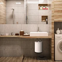 Накопительный электрический водонагреватель Electrolux EWH 15 Genie ECO O, фото 3