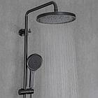 Душевая система с термостатом Gappo G2495-79 (оружейная сталь), фото 8