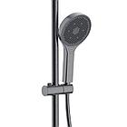 Душевая система с термостатом Gappo G2495-79 (оружейная сталь), фото 9