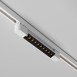 Трековый светильник трехфазный 10W 220V Maytoni Points TR195-3-10W2.7K-M-W