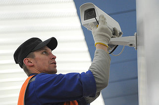 Установка систем видеонаблюдения