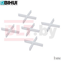 Крестики для плитки BIHUI (Расшивка для швов) 1мм, арт.TSC1250