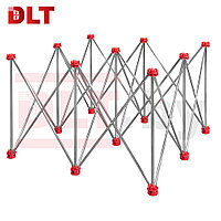 Подстолье складное DLT Сороконожка, версия Lite, 1,5м *1,5м, нержавейка,арт.3889