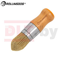 Кисть с короткой ручкой Rollingdog Design 38мм, круглая, смешанная щетина, серия Professional, арт.10688