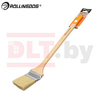 Кисть радиаторная Rollingdog Design 75мм, угловая, смешанная щетина, серия Professional, арт.10694
