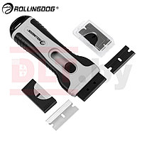 Скребок с 10 сменными лезвиями Rollingdog, серия Professional, арт.50485
