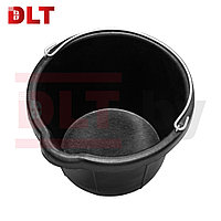 Ведро строительное гибкое, широкое, DLT, 10л (факт. 9л), тип RUBBERBUCK, арт.2904