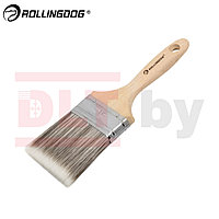 Кисть Rollingdog W1000 75мм, прямой срез, синтетика, серия Professional, арт.10191