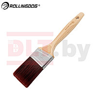 Кисть Rollingdog X1000 63мм, угловой срез, синтетика, серия Professional, арт.10272