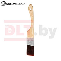 Кисть Rollingdog X1000 38мм, угловой срез, полиэстер, серия Professional, арт.10297