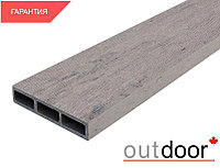 Доска заборная ДПК Outdoor 115*22*4000 мм. STORM GREY серая микс