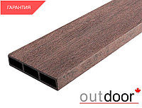 Доска ДПК Outdoor 115*22*4000 мм. STORM BROWN коричневая микс