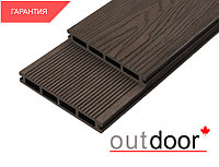 Террасная доска ДПК Outdoor 3D 150*20*1000 мм. HAVANA/вельвет мореный дуб