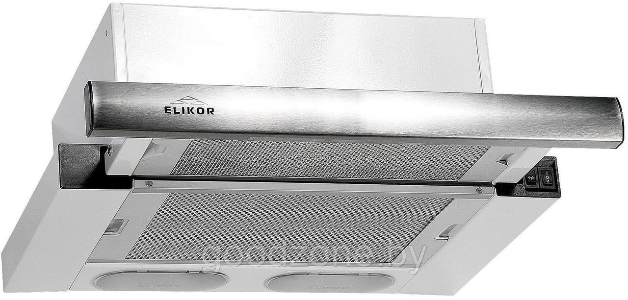 Кухонная вытяжка Elikor Интегра 45П-400-В2Л (белый/нержавеющая сталь) (841582)