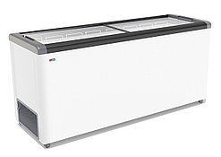 Морозильный ларь FROSTOR (Gellar) FG 700 C прямое стекло 7 корзин 590 л серый (Б/У)