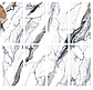 Керамогранит мрамор матовый Calacatta Gold 600x1200x10 тонущие чернила, фото 4