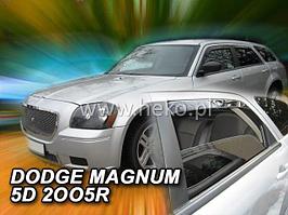 Ветровики вставные для Dodge Magnum (2005-2008) / Додж Магнум [13417](HEKO)