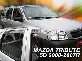Ветровики вставные для Mazda Tribute (2000-2008) / Мазда Трибют [23148] (HEKO)