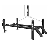 FL 4055 Подъемник четырехстоечный, 5.5т, гладкие трапы, eqtree