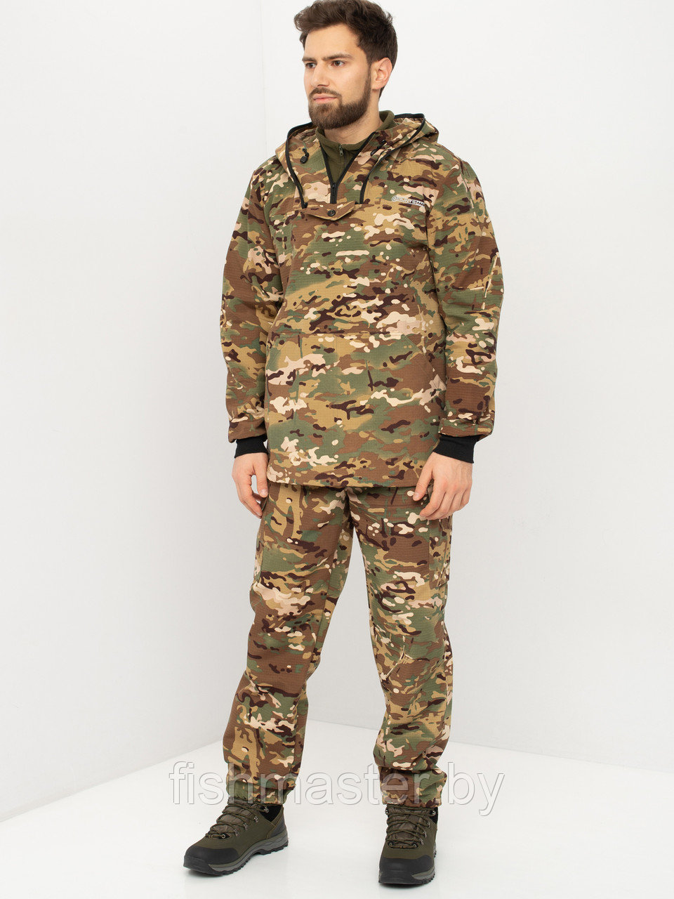 Костюм летний HUNTSMAN Антигнус Эконом цв.Мультикам тк Смесовая