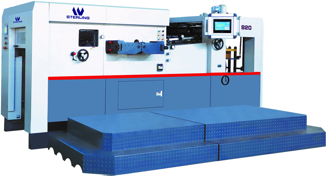 STERLING S-CUT 820 Автоматическая высекальная машина без удаления облоя