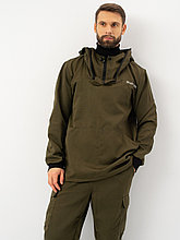 Костюм летний HUNTSMAN Антигнус Эконом цв.Хаки тк.Смесовая Рип-Стоп