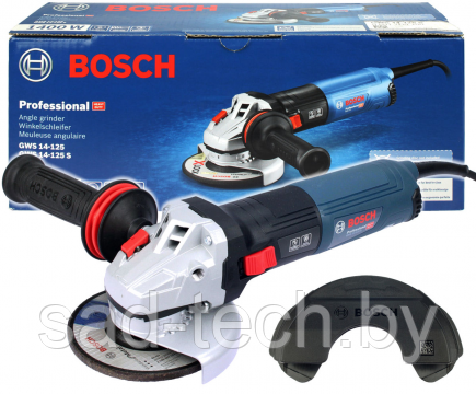 Углошлифмашина BOSCH GWS 14-125 S 06017D0100, фото 2
