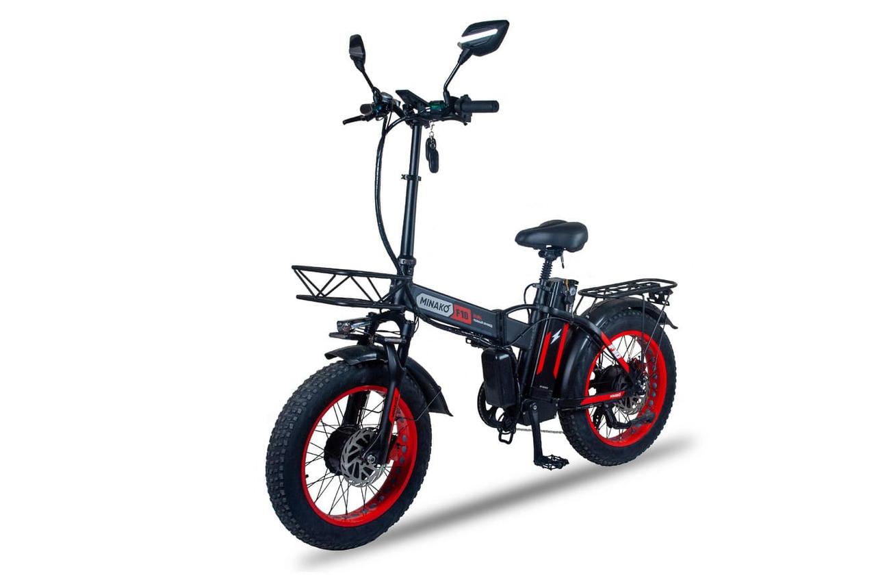 Электровелосипед Minako F10 Dual Pro 15 Ah (красный), фото 1