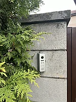 Монтаж видеодомофона в частный дом