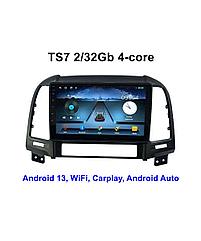 Штатная магнитола 9″ TS7 2/32GB для Hyundai Santa Fe 2006-2012