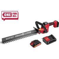 Кусторез Wortex DB 5018 ALL1 XLT Set 1334650 (с 1-им АКБ), фото 2