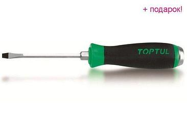 TOPTUL Тайвань Отвертка ударная "-" 1.2x8x175мм TOPTUL (FAGB0818)