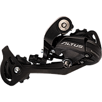 Переключатель задний Shimano Altus ERDM370SGSL 2-4000 9ск. резьба длинный черный инд. уп.