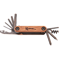 Ключ многофункциональный, Мультитул, True Biker, 12 в 1 (2/2.5/3/4/5/6 mm/ flat /PH2), штопор, откры