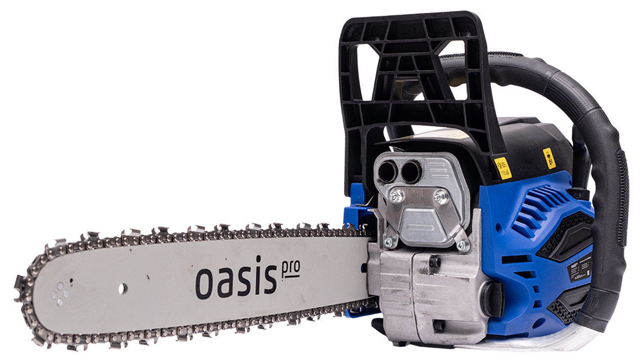 Бензиновая цепная пила Oasis GS-4516 Pro, двигатель 45 куб.см, 2,2 кВт / 3,0 л.с., 16"/40 см, .325", 1,5 мм,, фото 1