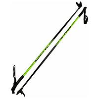 Палки лыжные стеклопластиковые Sable nitro, (125 см. black/green)