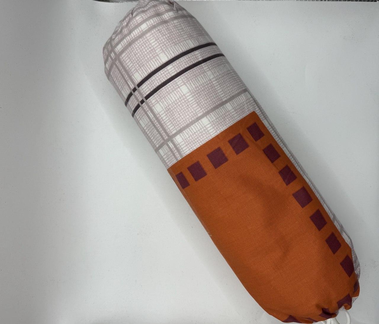 Подушка-валик из гречневой лузги 35x12