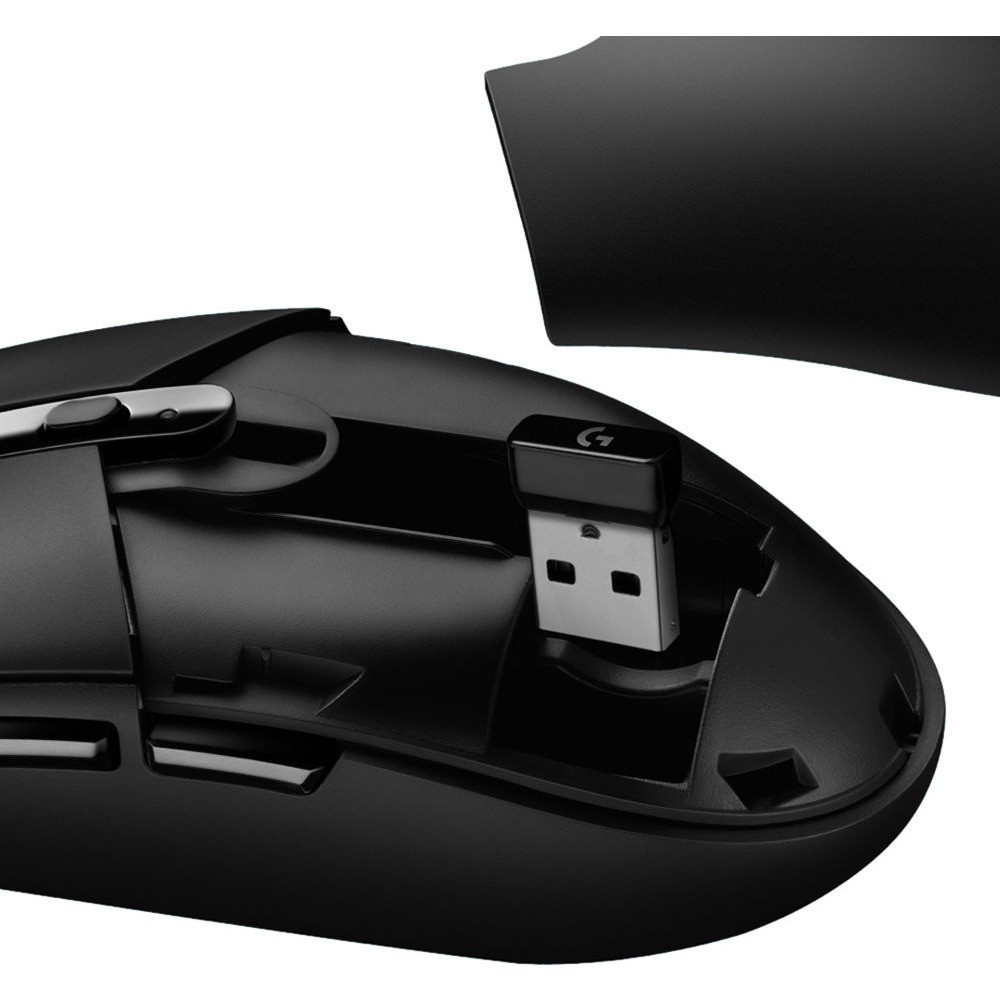 Мышь Logitech G305 Lightspeed (черный)