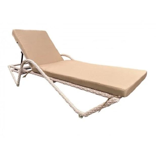 Шезлонг Relax 7035П светлый