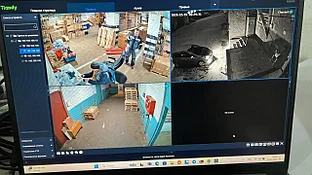 Установка видеонаблюдения на производство и склад