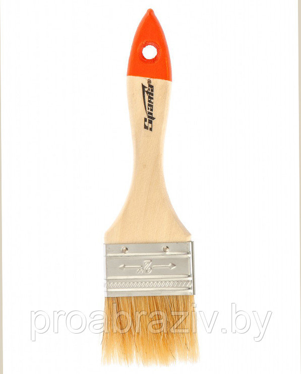 Кисть плоская Slimline 2" (50 мм) Sparta натуральная щетина деревянная ручка