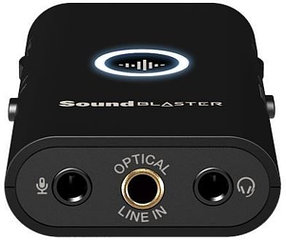 Звуковая карта SB Creative Sound Blaster G3 (RTL) SB1830 (BlasterX Acoustic Engine Pro 70SB183000000) 7.1 Ret