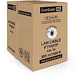 Кабель UTP 4PR 25AWG CAT5e 305м ExeGate EX281817RUS