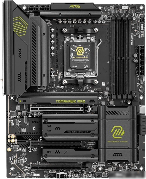 Материнская плата MSI MAG B850 Tomahawk Max WiFi