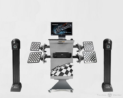 ООО "Технокар" Стенд сход-развал 3D для грузовых автомобилей ТехноВектор 7 Truck 7202 HT, фото 2