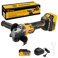 Углошлифмашина аккумуляторная DEKO DKAG-125 SET