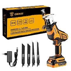 Пила сабельная аккумуляторная DEKO DKRS20-Li 083-1059